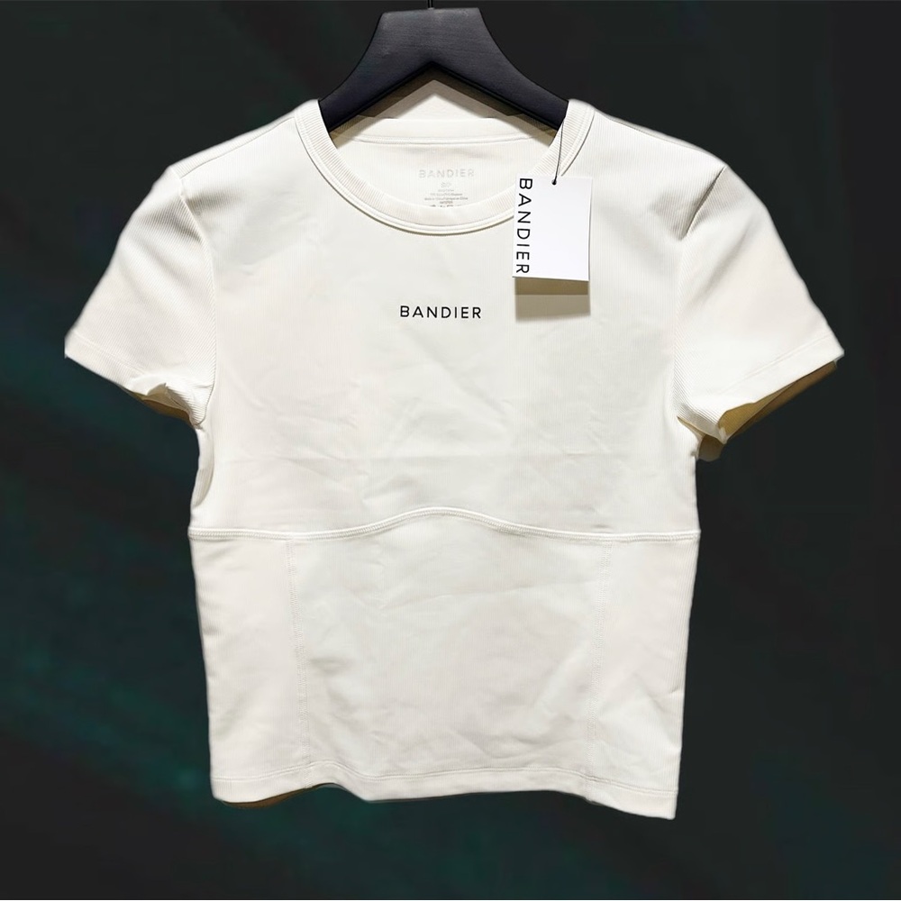 Bandier Women's Short Sleeve Tee - Beige